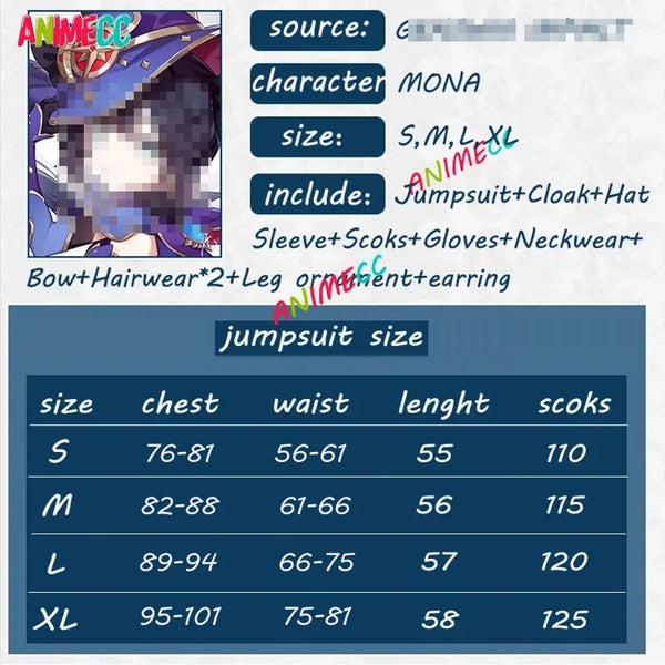 Cosplay genshin impact Mona